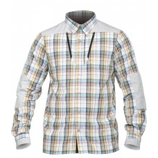 Сорочка c довгим рукавом Norfin Summer Long Sleeve чоловіча Сірий\Бежевий (653001-S)