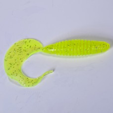 Твістери їстівні LJ Pro Series Crusher Grub 3.9 in (99 мм), 5 шт.