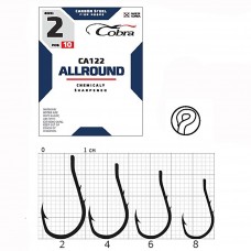Гачки Cobra ALLROUND сер. CA122 разм. 006 10шт.