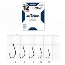 Гачки Cobra ALLROUND сер. CA112 разм.010 10шт.
