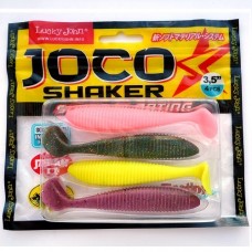 Съедобка плавающая LUCKY JOHN JOCO SHAKER 3.5' 4шт.