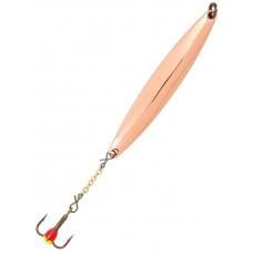 Блешня зимова LJ NAIL BLADE з ланцюжком і трійником, 55мм / C