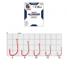 Гачки Cobra ALLROUND сер. CA115 разм. 006 10шт.