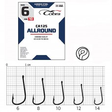 Гачки Cobra ALLROUND сер. CA125 разм. 012 10шт.