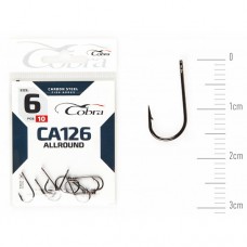 Гачки Cobra ALLROUND сер. CA126 разм. 006 10шт.