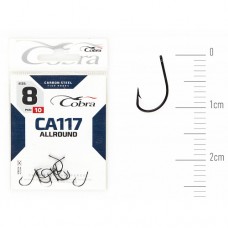 Гачки Cobra ALLROUND сер. CA117 разм. 008 10шт.