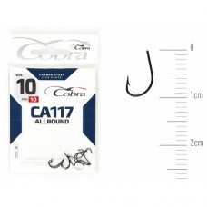 Гачки Cobra ALLROUND сер. CA117 разм. 010 10шт.