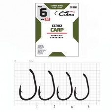 Гачки Cobra CARP сер. CC302 разм.001 8шт.