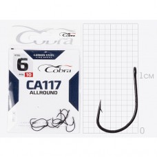 Гачки Cobra ALLROUND сер. CA117 разм. 014 10шт.