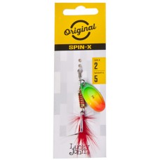 Блешня оберталка LJ SPIN X ROUND 02 5.0г