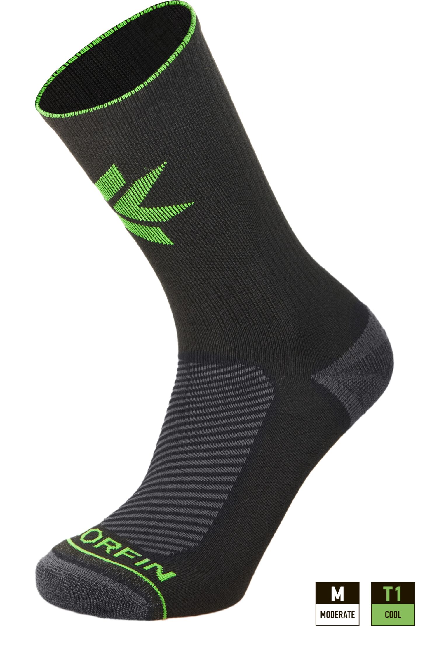 Носки NORFIN T1M ELEMENT HIKING COOLMAX CREW.
