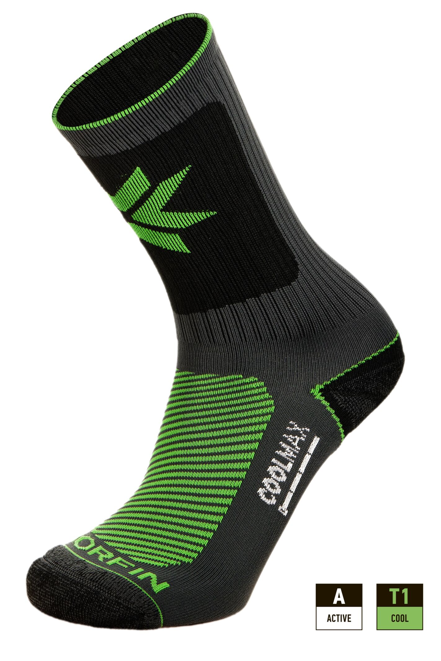 Носки NORFIN T1A ELEMENT ACTIVE COOLMAX CREW.