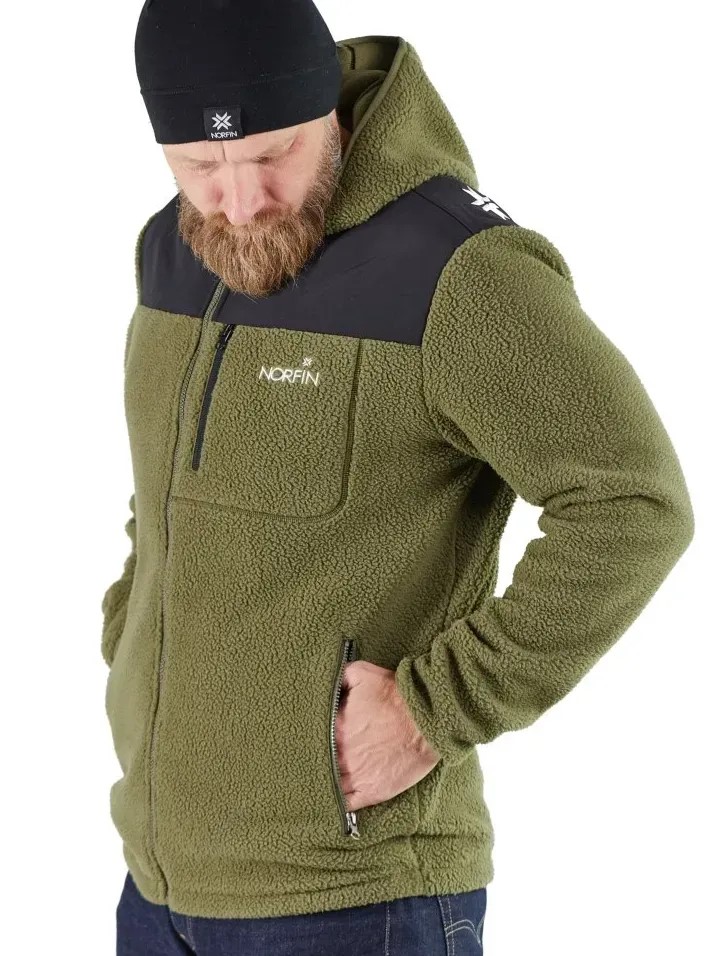 Куртка флісова Norfin POLARGUARD GREEN. (арт. 388202-M)