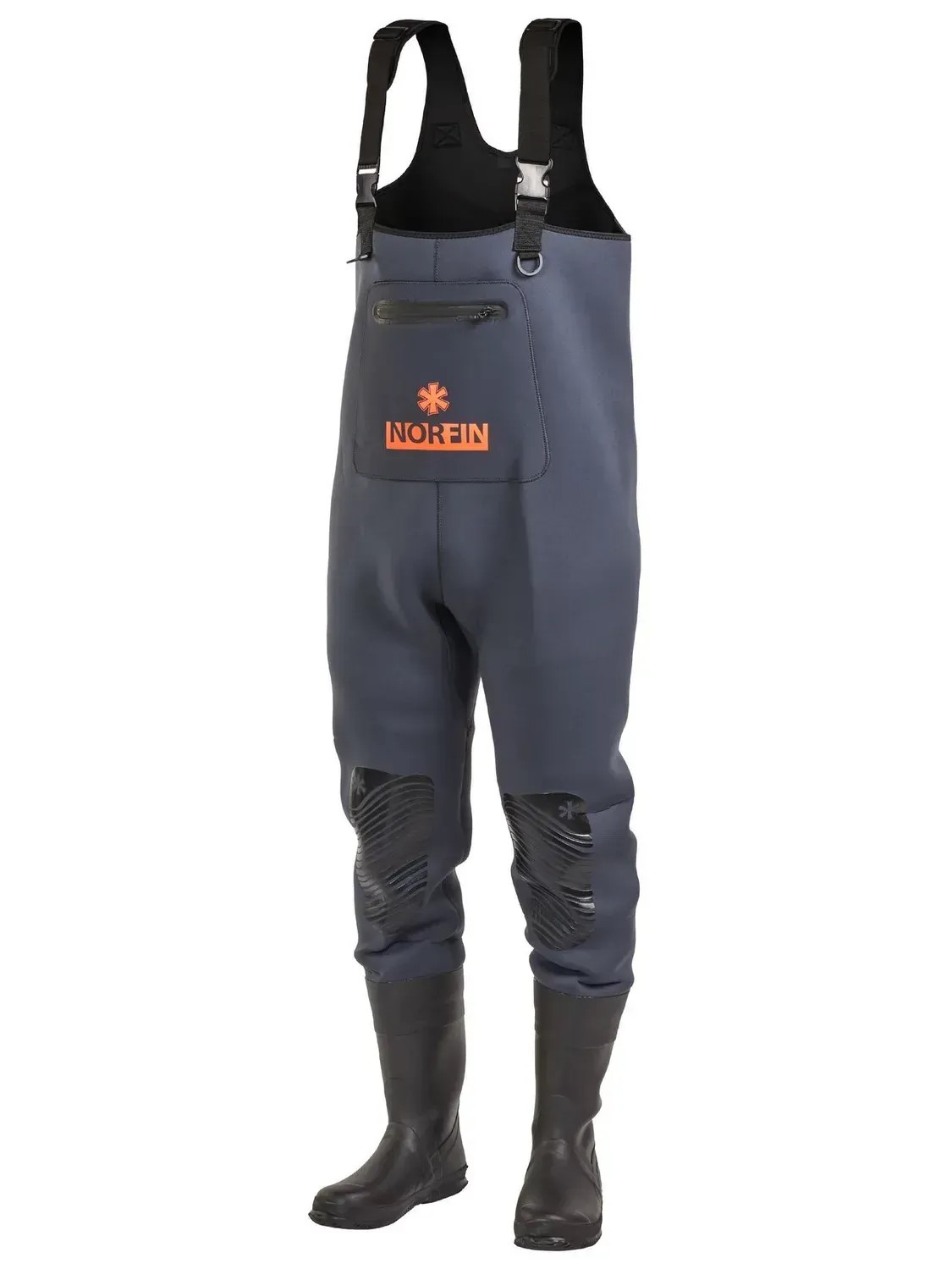 Забродний напівкомбінезон Norfin SHADOW NEOPRENE BOOTFOOT з чоботом.