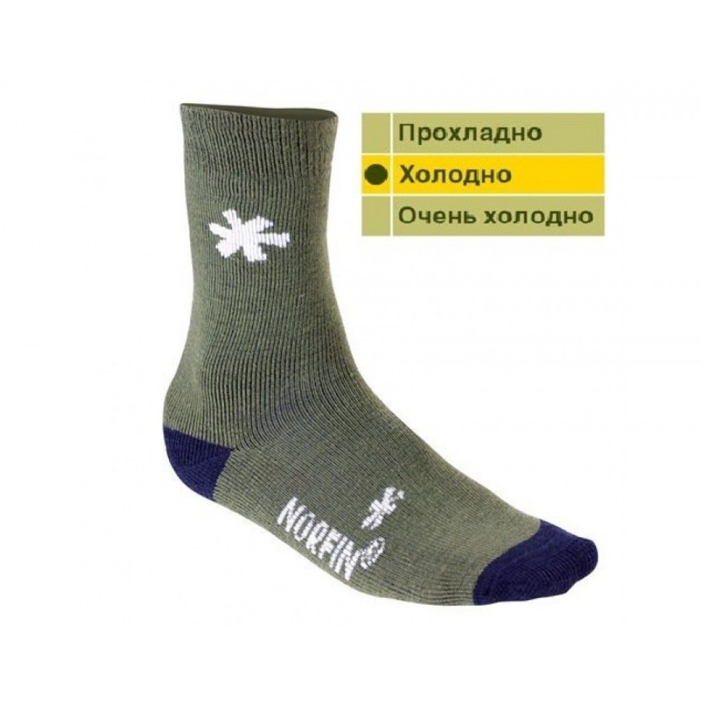 Носки Norfin Winter XL (45-47) Хаки (303709-XL)