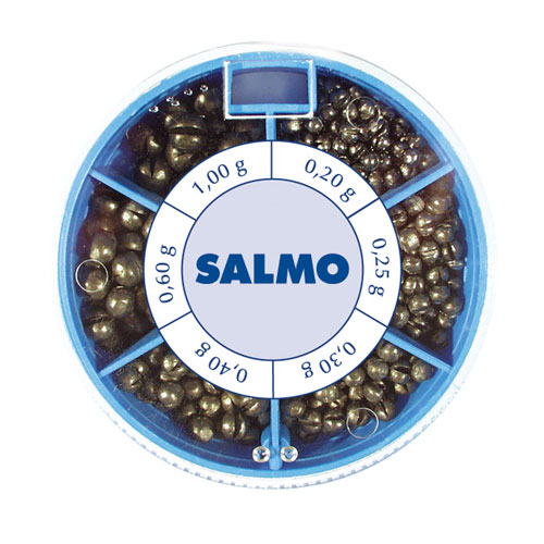 Грузила Salmo Дробинка PL 6 секцій стандартні 120г набір