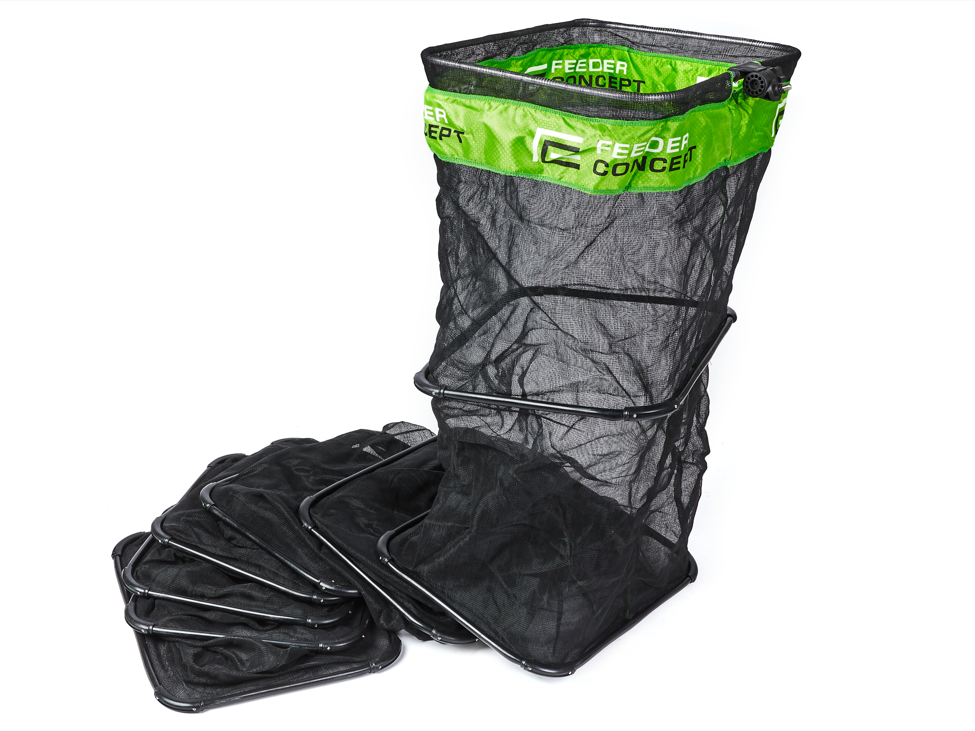Садок 8-секціон. Feder Concept (прямокутний, PVC Micro net) 50х40см / 400см