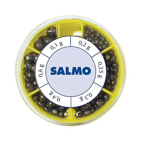 Грузила Salmo Дробинка PL 6 секцій стандартні 070г набір