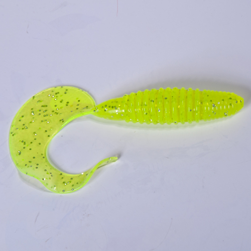 Твістери їстівні LJ Pro Series Crusher Grub 3.9 in (99 мм), 5 шт.