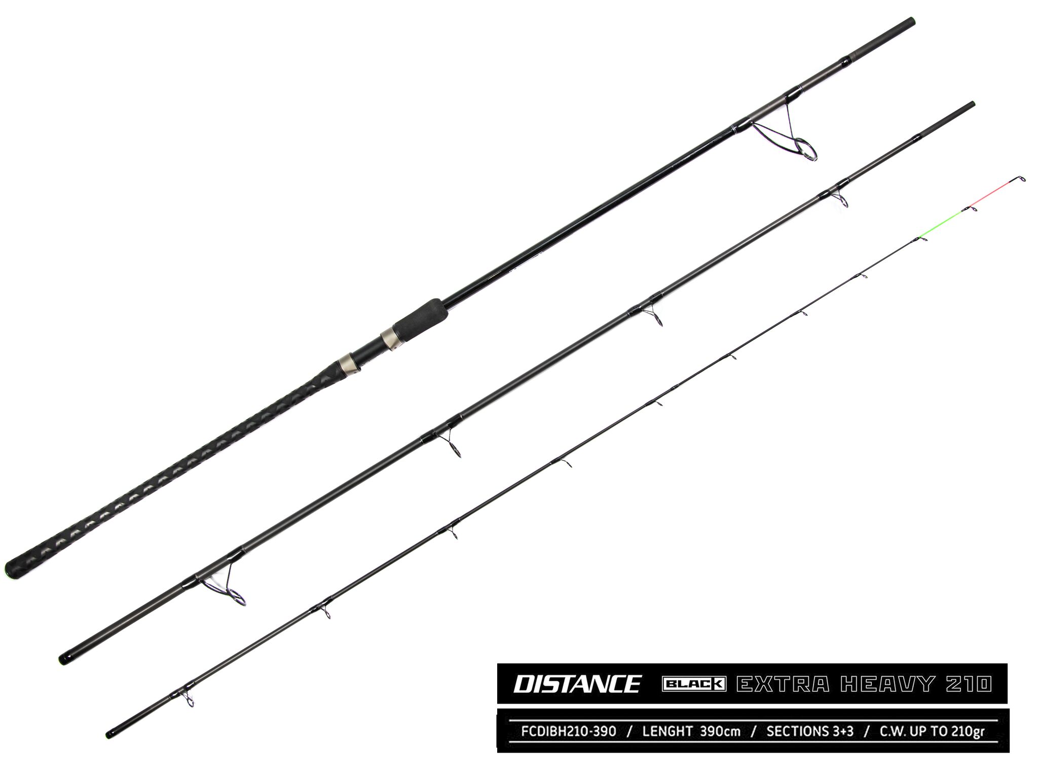 Фідерне вудлище Feeder Concept Distance BLACK EXTRA HEAVY 210 3.90