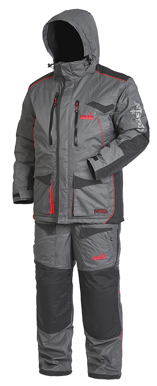 Костюм Norfin Discovery Heat мужской Черный\Серый