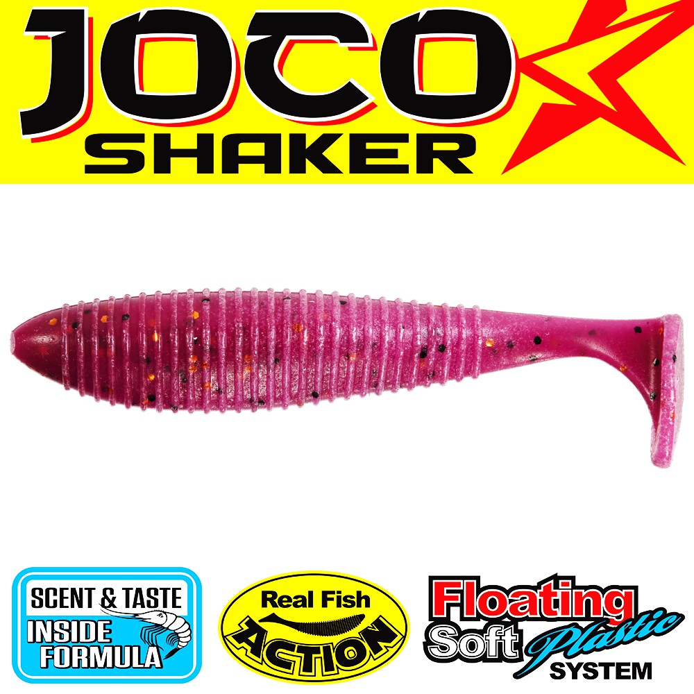 Съедобка плавающая LUCKY JOHN JOCO SHAKER 3.5' 4шт.