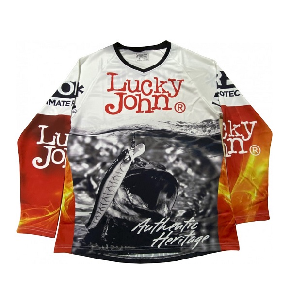Реглан Lucky John & Norfin FIRE мужской XL Белый (AM-7001-04XL)