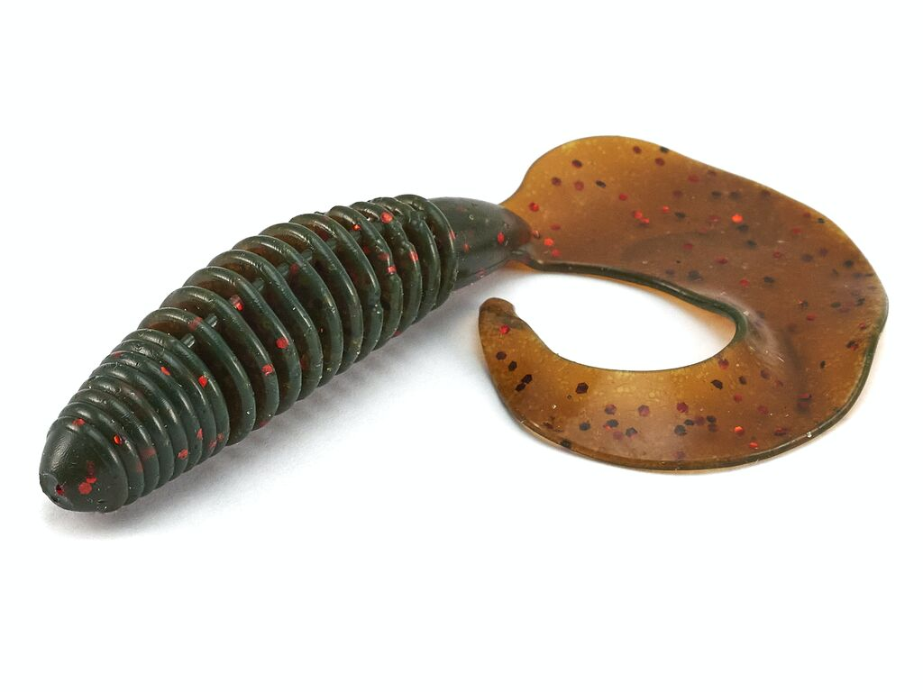 Силікон Lucky John Crusher Grub 4.5'/ 114 мм / 4 шт