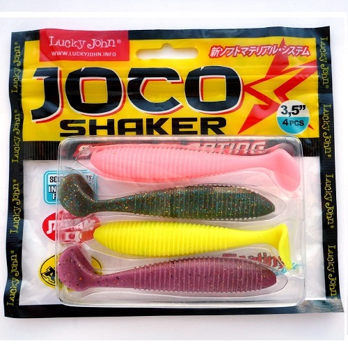Съедобка плавающая LUCKY JOHN JOCO SHAKER 3.5' 4шт.