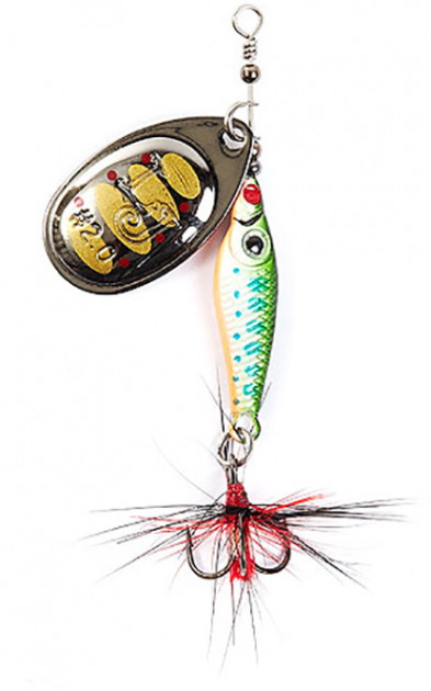 Блесна вращ. Lucky John TRIAN BLADE ROUND №2 / 9г