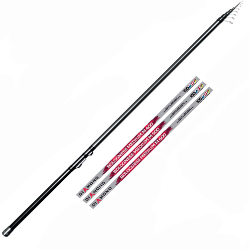 Вудилище поплав. з кільцями Salmo DIAMOND BOLOGNESE MEDIUM M 500
