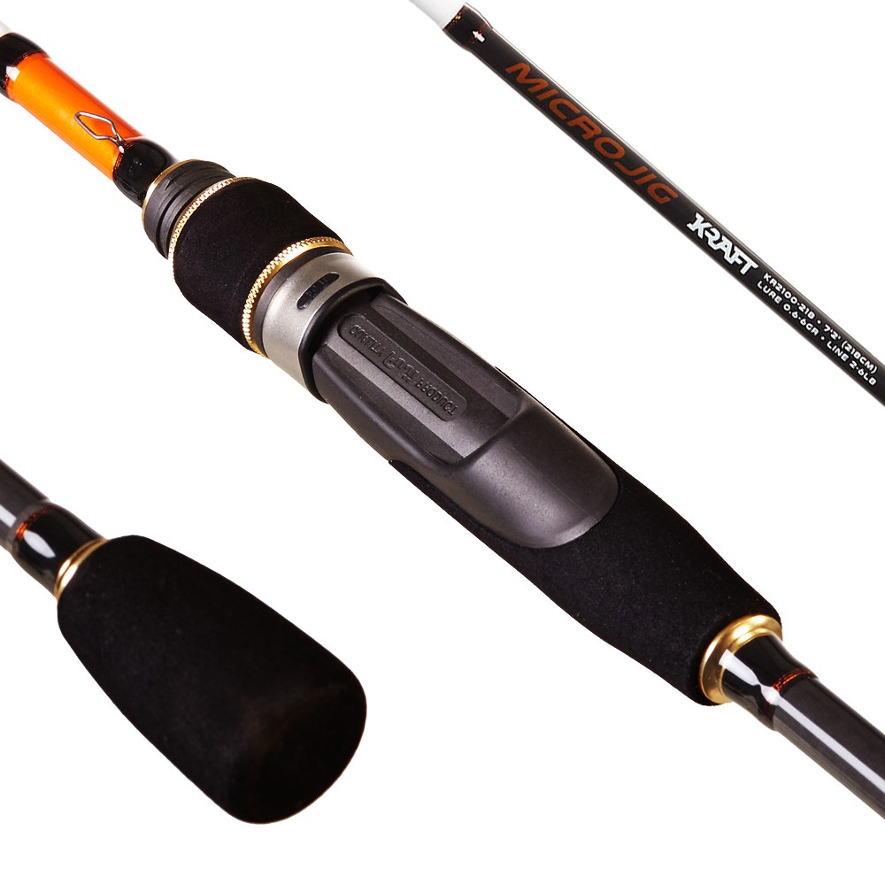 KR2100-202 Вудилище спінінгове Salmo Kraft MICROJIG 0.6-6/2.02