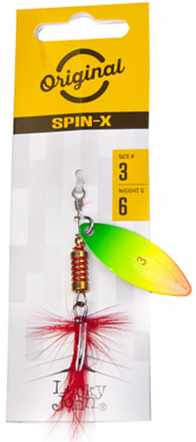Блешня оберталка LJ SPIN X LONG 03 6.0г