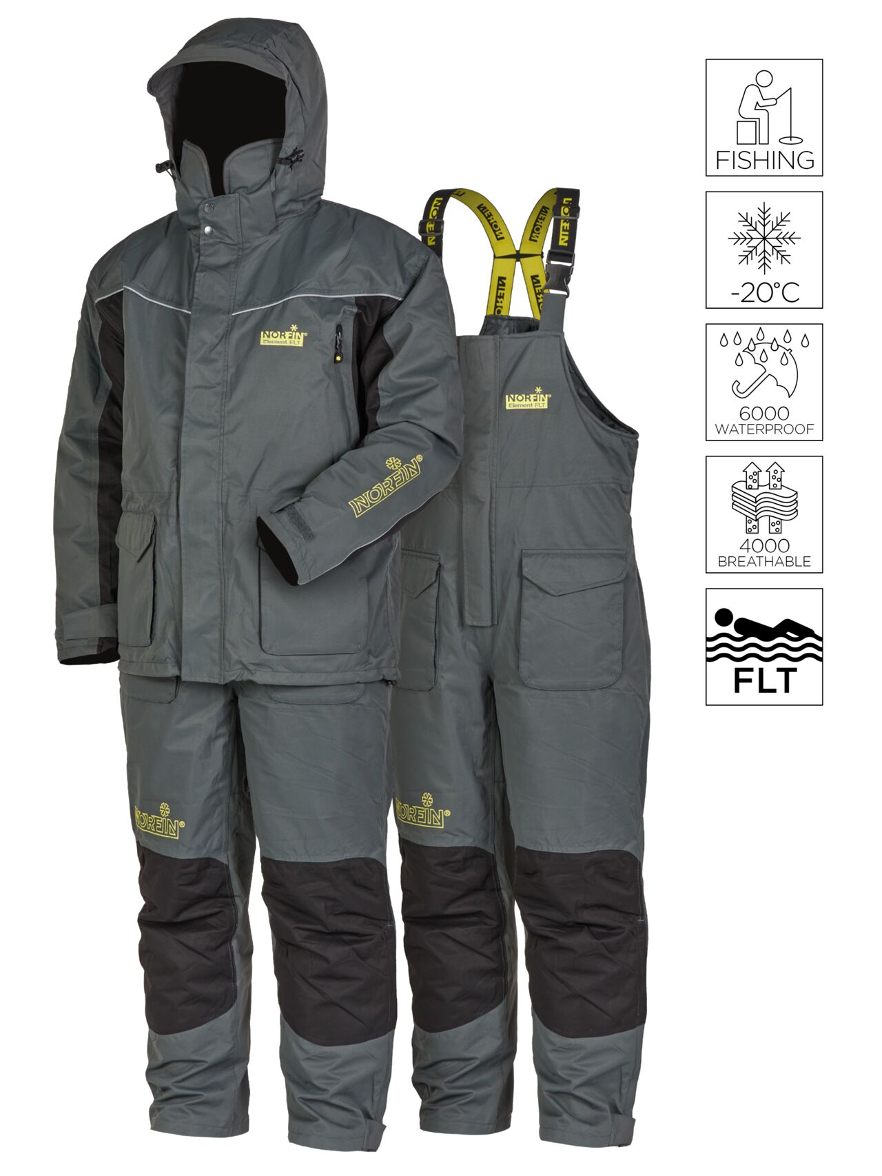 Костюм зимовий плав. Norfin ELEMENT FLT