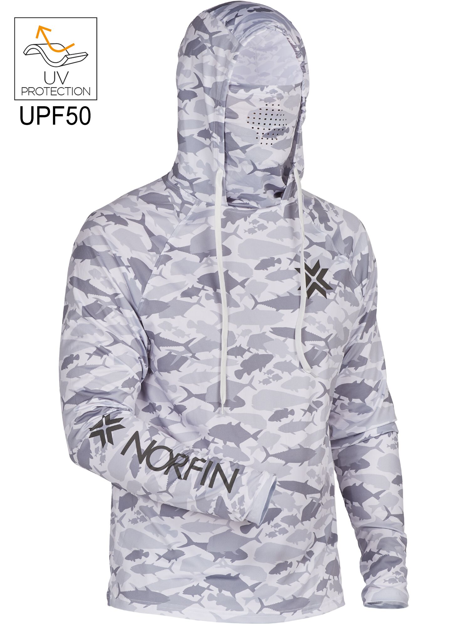 Джемпер Norfin SUN PRO BARRACUDA HOODIE