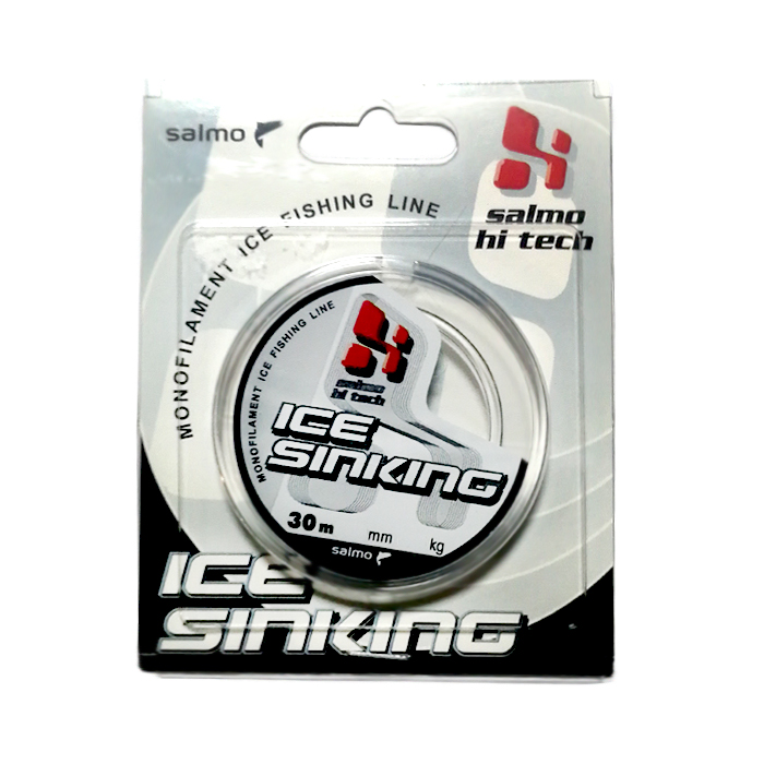 Жилка моно зимова Salmo HI-TECH ICE SINKING 0,25 / 30м (інд.уп/ *10)