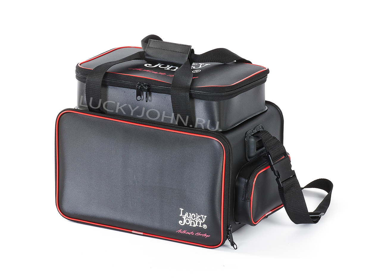 Сумка рибальська з коробками Lucky John EVA Lure Bag Lucky John EVA Lure Bag