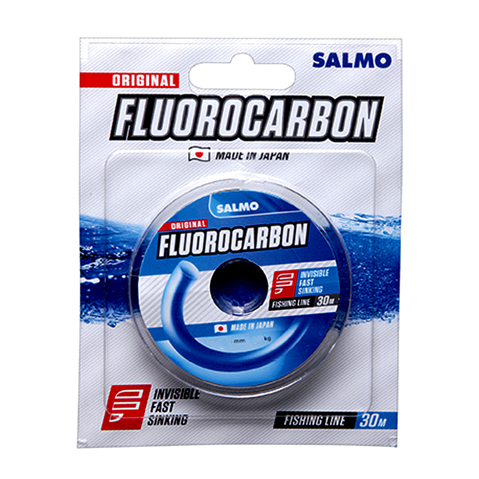 Жилка моно Salmo FLUOROCARBON 0,14 / 30м (інд.уп/ *10)