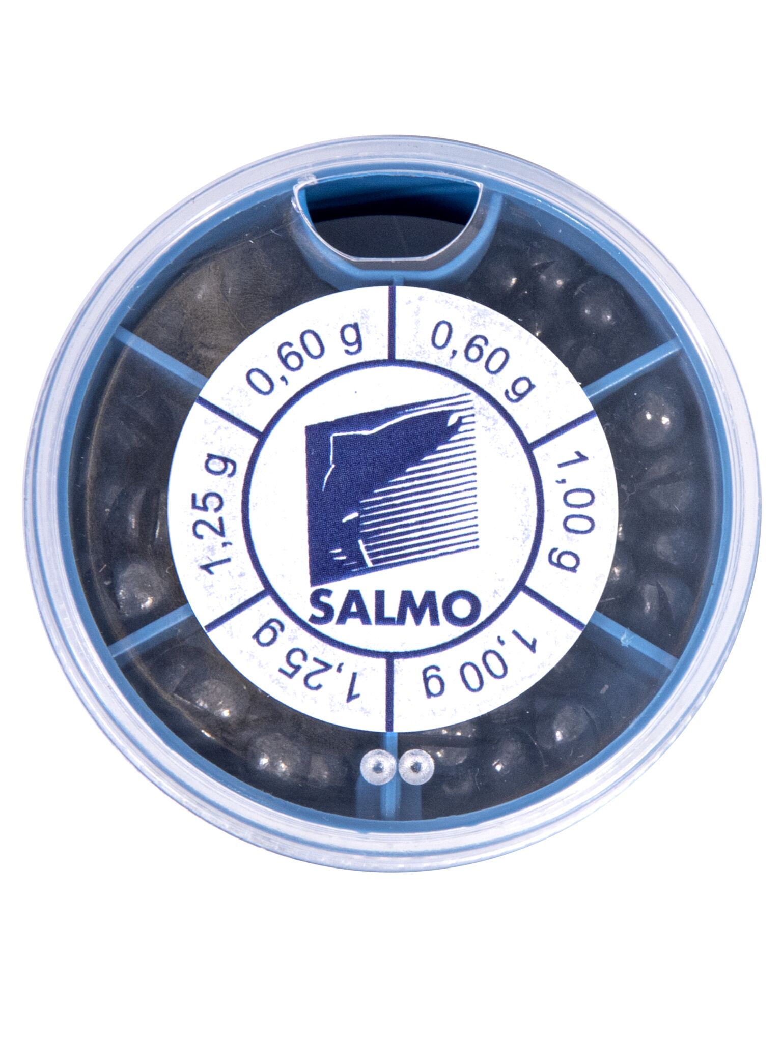 Грузила Salmo ДРОБИНКА PL 6 секцій великі 100г набір